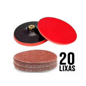 20 Lixas P/politriz E Lixadeira