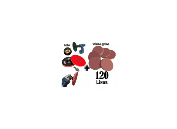 120 Discos De Lixas